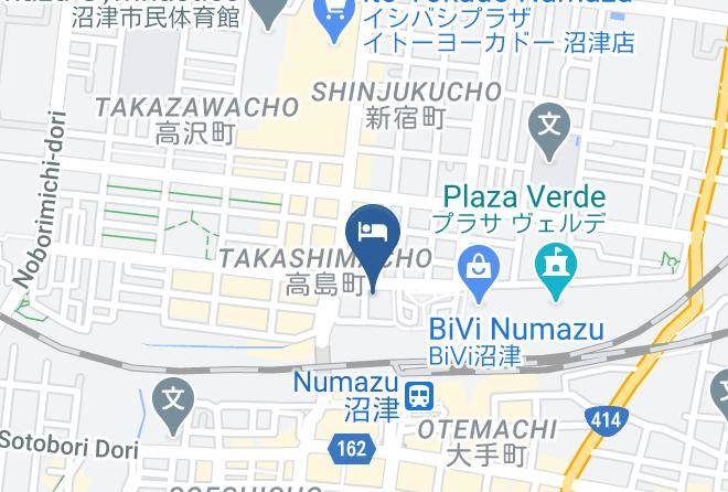 Numazu City - Cocochee Hotel Maps
