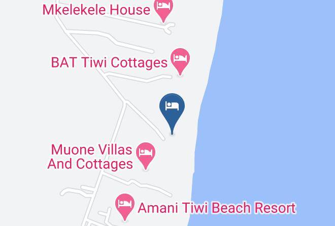 Kwale - Coconut Beach Lodge Maps