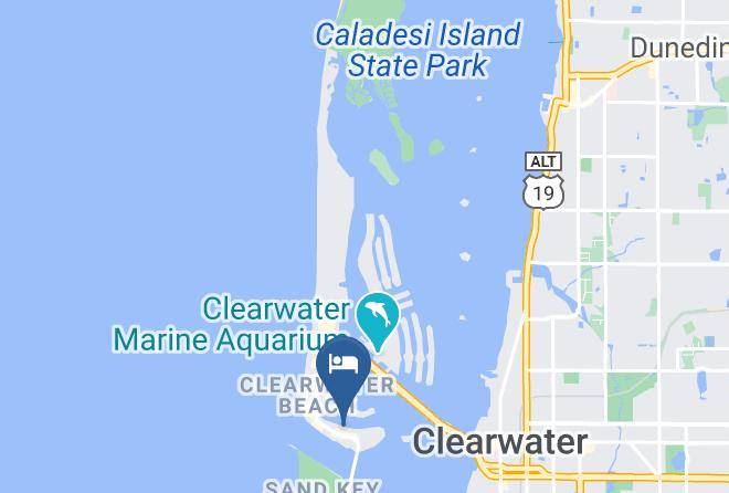 Pinellas - Coconut Cove All Suite Hotel Maps