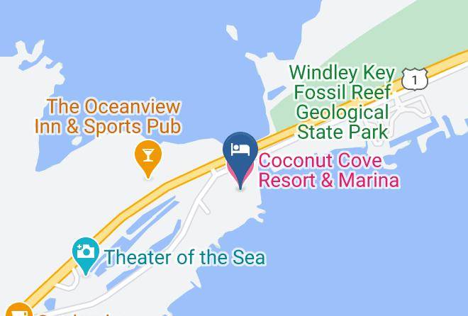Monroe - Coconut Cove Resort & Marina Maps