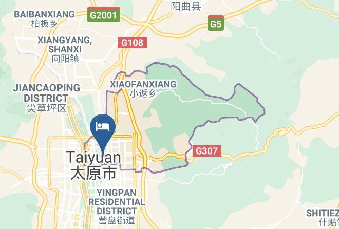 Taiyuan - Coconut Crystal Hotel Maps