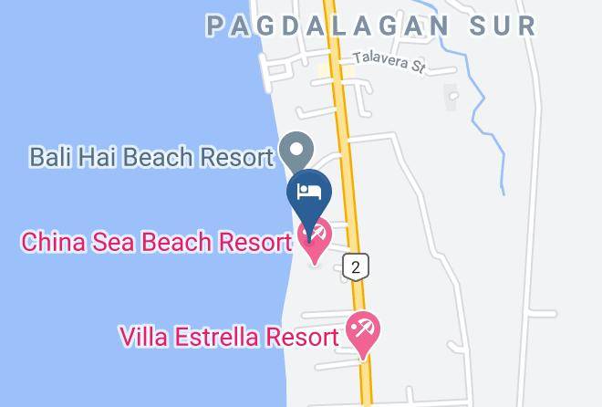 La Union - Coconut Grove Beach Resort Maps