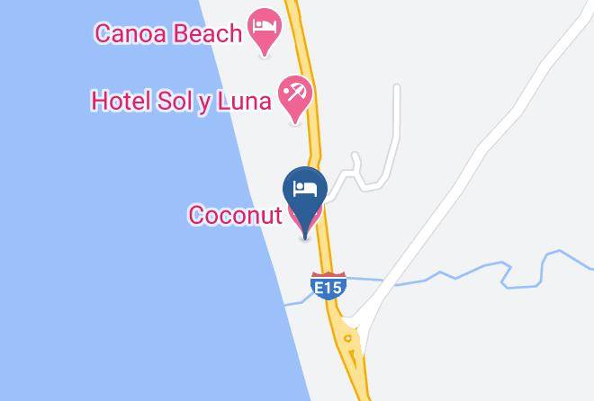San Vicente - Coconut Hotel Maps