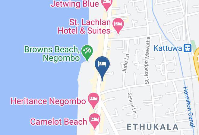 Colombo - Coconut Lodge Maps