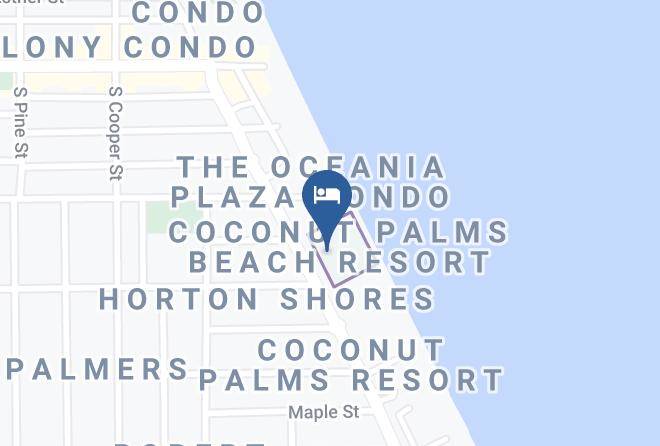 Volusia - Coconut Palms Beach Resort Ii Maps