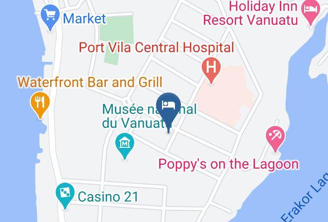 Efate - Coconut Palms Resort Maps