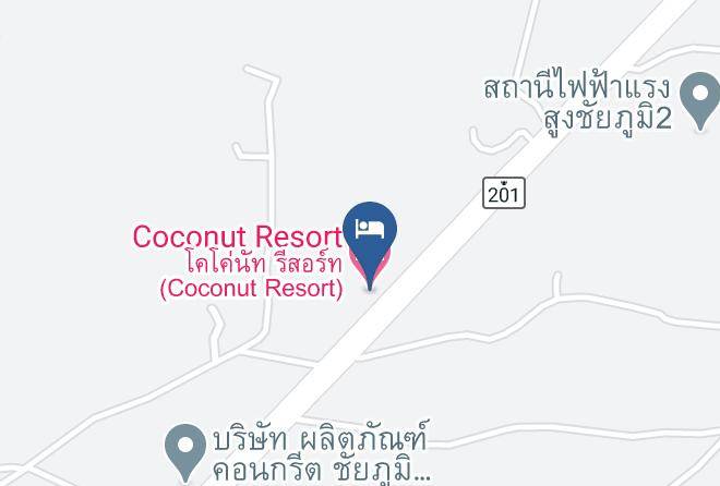 Amphoe Mueang Chaiyaphum - Coconut Resort Maps