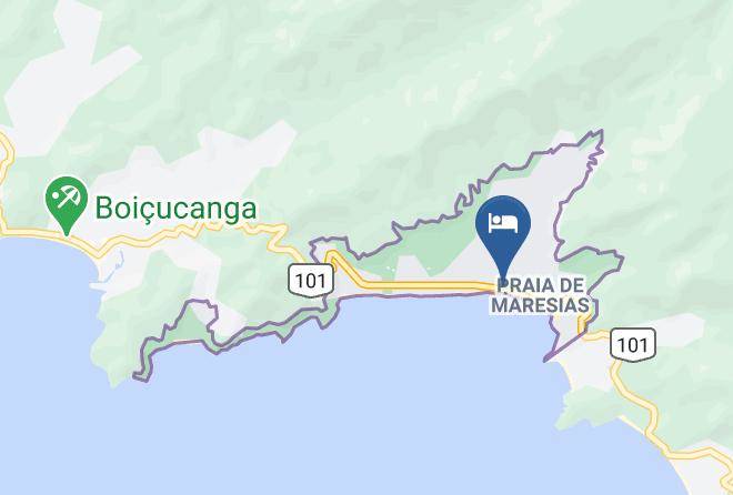 Sao Sebastiao - Coconut's Maresias Hotel Maps