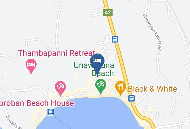 Coconut Style Restaurant Map