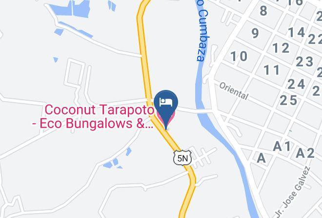 Morales - Coconut Tarapoto Eco Bungalows & Lagoon Pool Maps