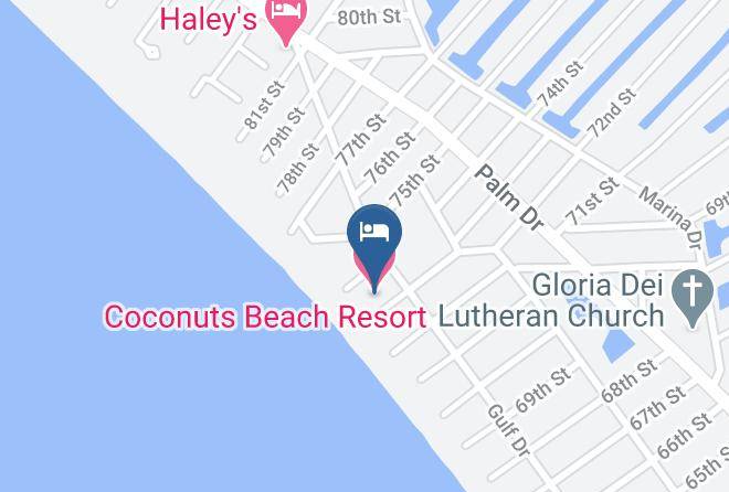 Manatee - Coconuts Beach Resort Maps
