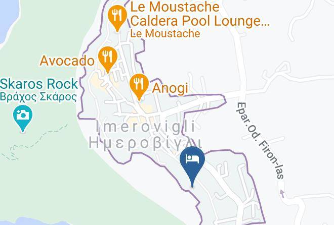 Thira - Cocoon Suites Maps