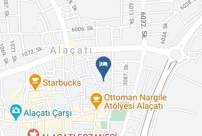 Cesme - Cocopalm Boutique Hotel Alacati Maps