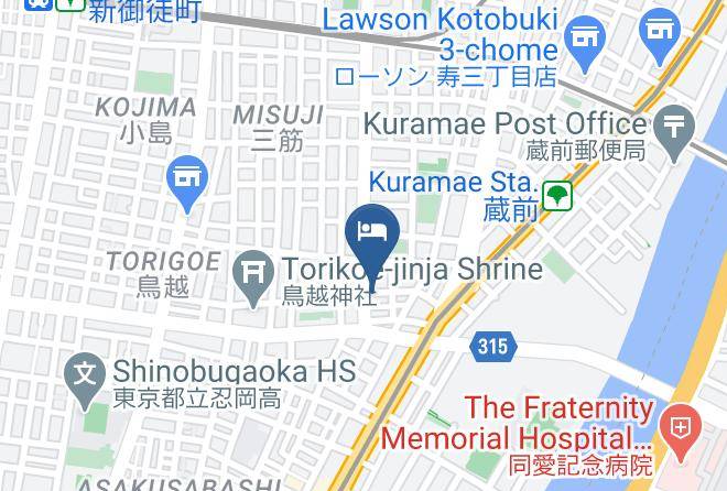 Taito Ward - Cocoshuku Kuramae Maps