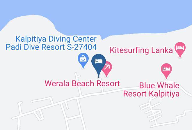 Kurunegala - Cocosurf Resort Maps