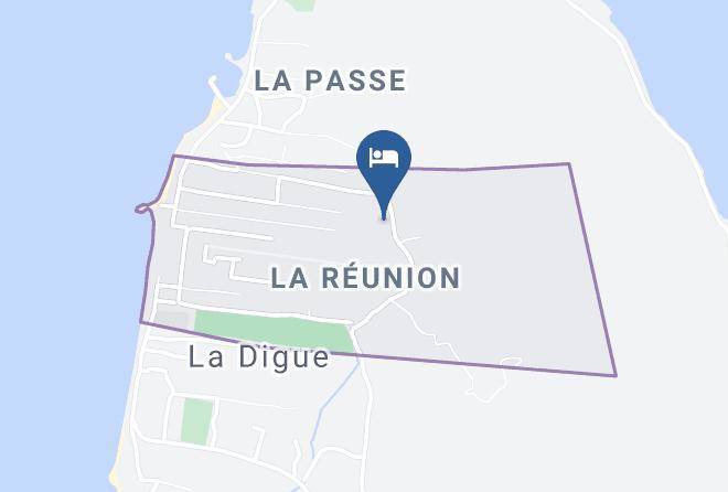 La Digue - Cocotier Du Rocher Maps