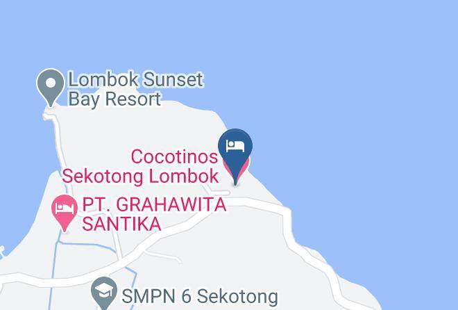 West Lombok Regency - Cocotinos Sekotong Lombok Maps