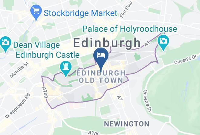 Edinburgh City - Code Pod Hostels Maps