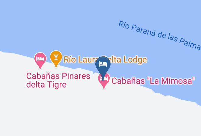 Islas Tigre - Coembota Cabanas Maps
