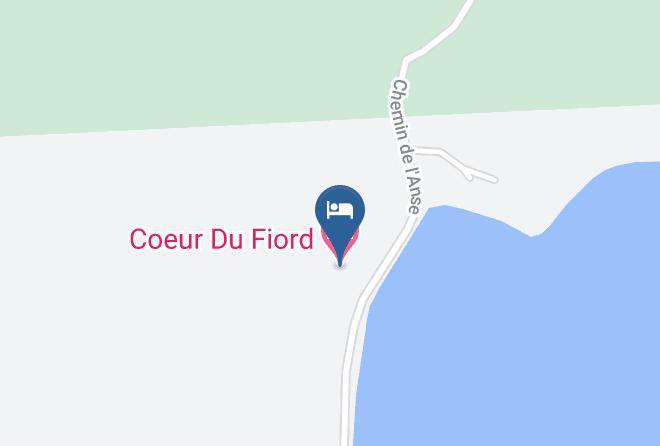 Le Saguenay Et Son Fjord - Coeur Du Fiord Maps