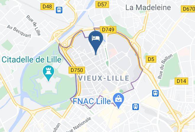 Nord - Coeur Du Vieux Lille Maps