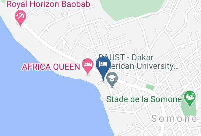 Mbour - Coeur Senegal Maps