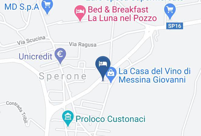 Trapani - Cofanomare B&b Bed And Breakfast Maps