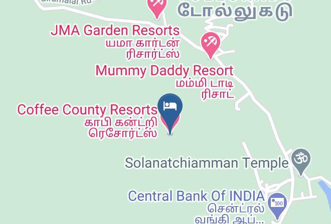 Dindigul Sub District - Coffee County Resorts Maps