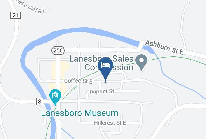 Fillmore - Coffee Street Inn Maps