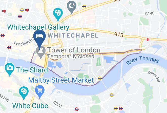 Citizenm Tower Of London Hotel Map