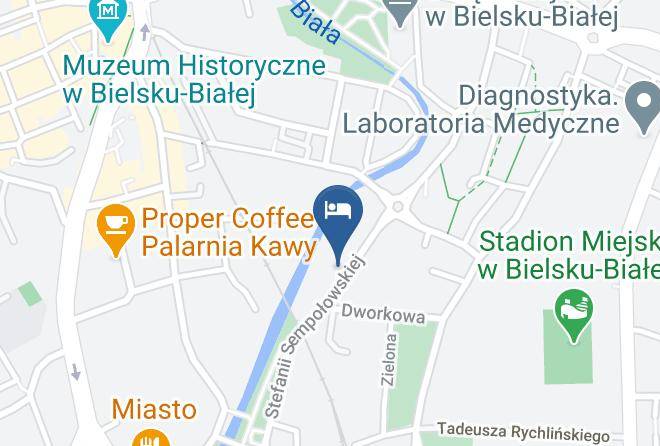 Bielsko Biala - Coffe&restaurant Biala16 Maps