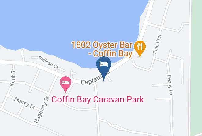 Lower Eyre Peninsula - Coffin Bay Beachview Units Maps