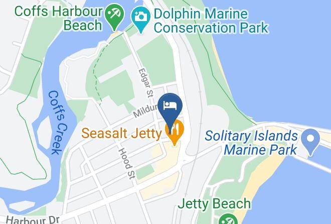 Coffs Harbour - Coffs Harbour Yha Maps