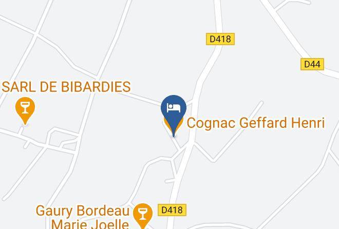Charente - Cognac Geffard Henri Maps