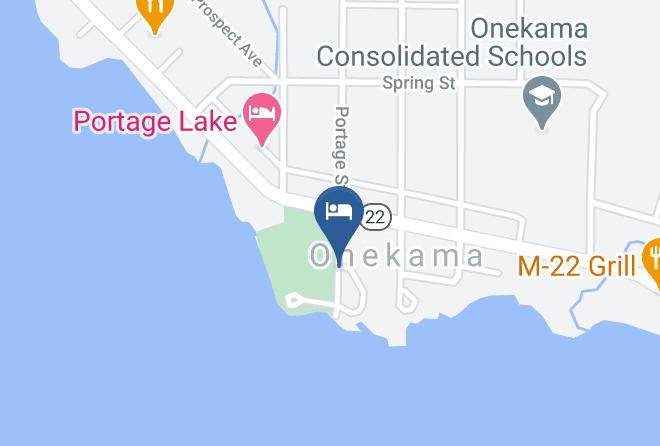 Manistee County - Coho Center Resort Maps