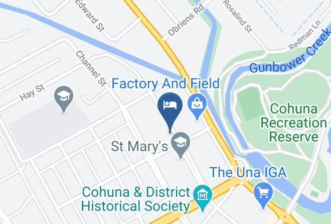 Gannawarra - Cohuna Scenic Accommodation Maps