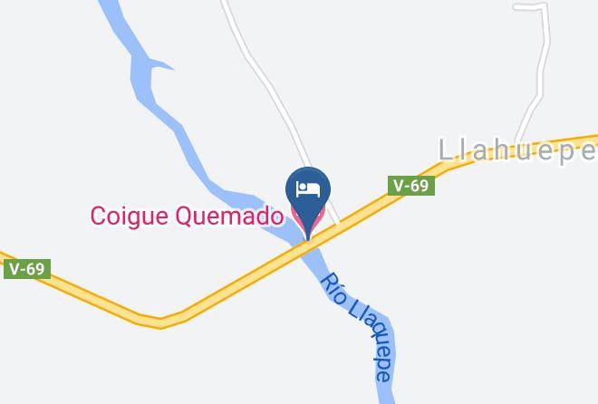 Llanquihue Province - Coigue Quemado Maps