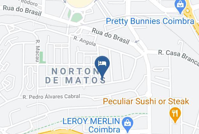 Santo Antonio Dos Olivais - Coimbra Inn Maps