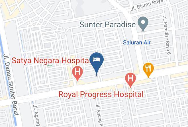 North Jakarta - Coins Hotel Indonesia Maps