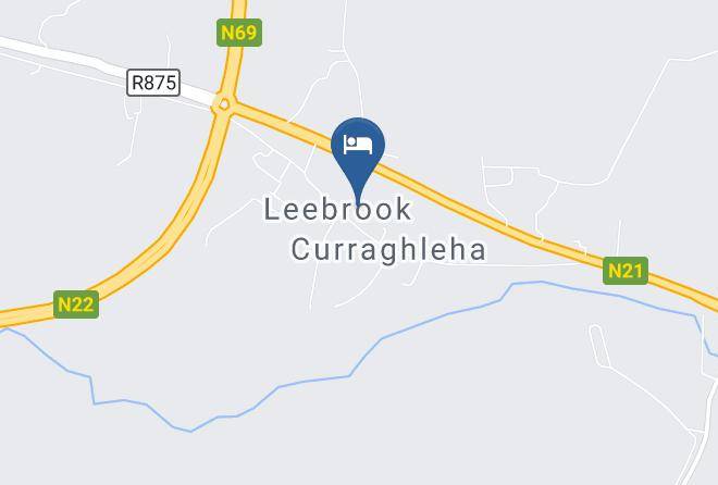 Tralee - Cois Li Bed And Breakfast Maps