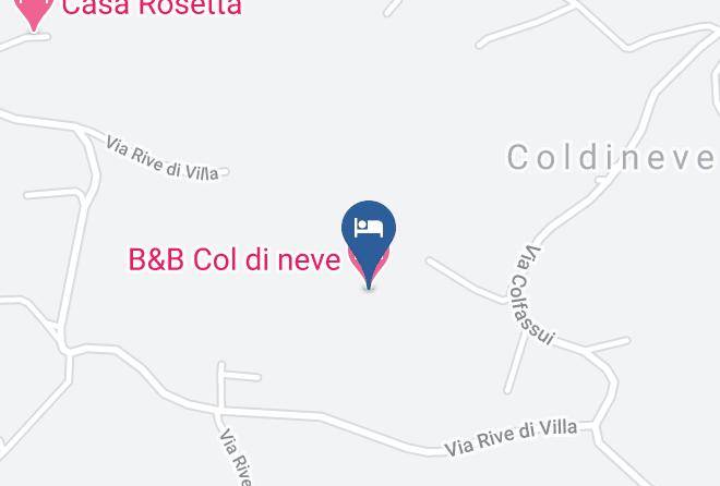 Belluno - B&b Col Di Neve Maps