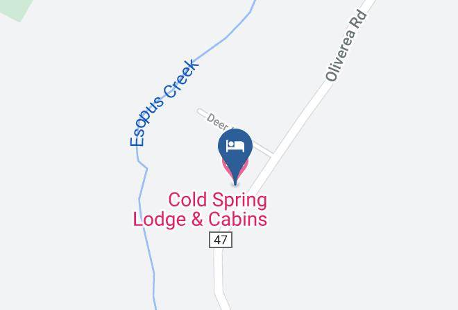 Ulster - Cold Spring Lodge & Cabins Maps