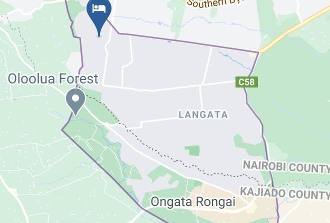Nairobi - Cold Springs Karen Boutique Hotel Maps