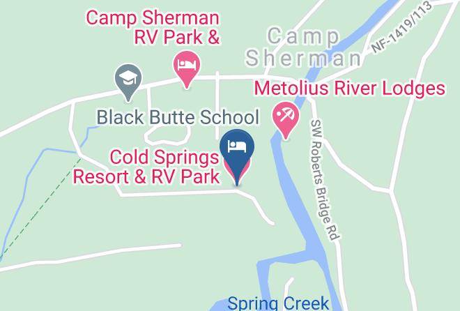 Jefferson - Cold Springs Resort & Rv Park Maps