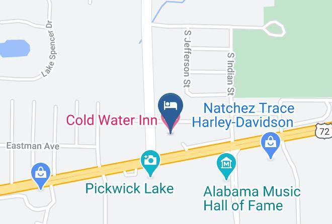 Cold Water Inn Map