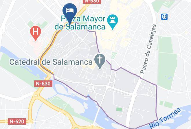 Colegio Arzobispo Fonseca Map