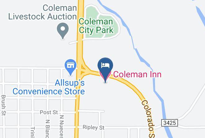 Coleman - Coleman Inn Maps