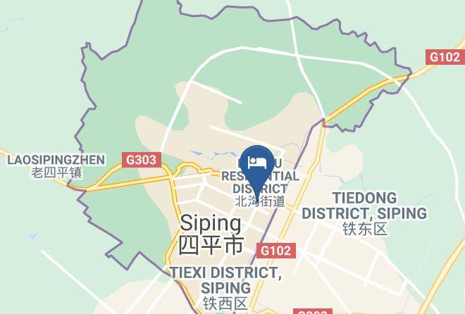 Siping - Coler Town Holiday Hotel Maps