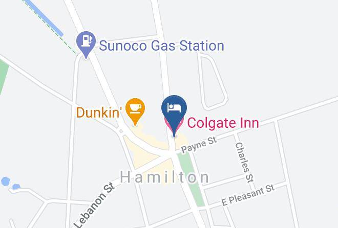Madison - Colgate Inn Maps