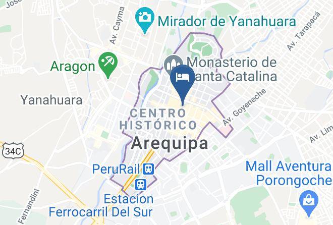 Arequipa - Colibri Dorado Maps